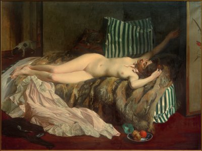 J.-E. Blanche, Junges Mädchen nach dem Maskenball von Jacques Emile Blanche